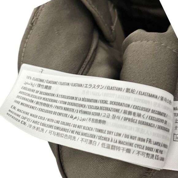 Abercrombie & Fitch 90s Straight Ultra High Rise Pants Women’s Size 26 Taupe - Picture 11 of 12